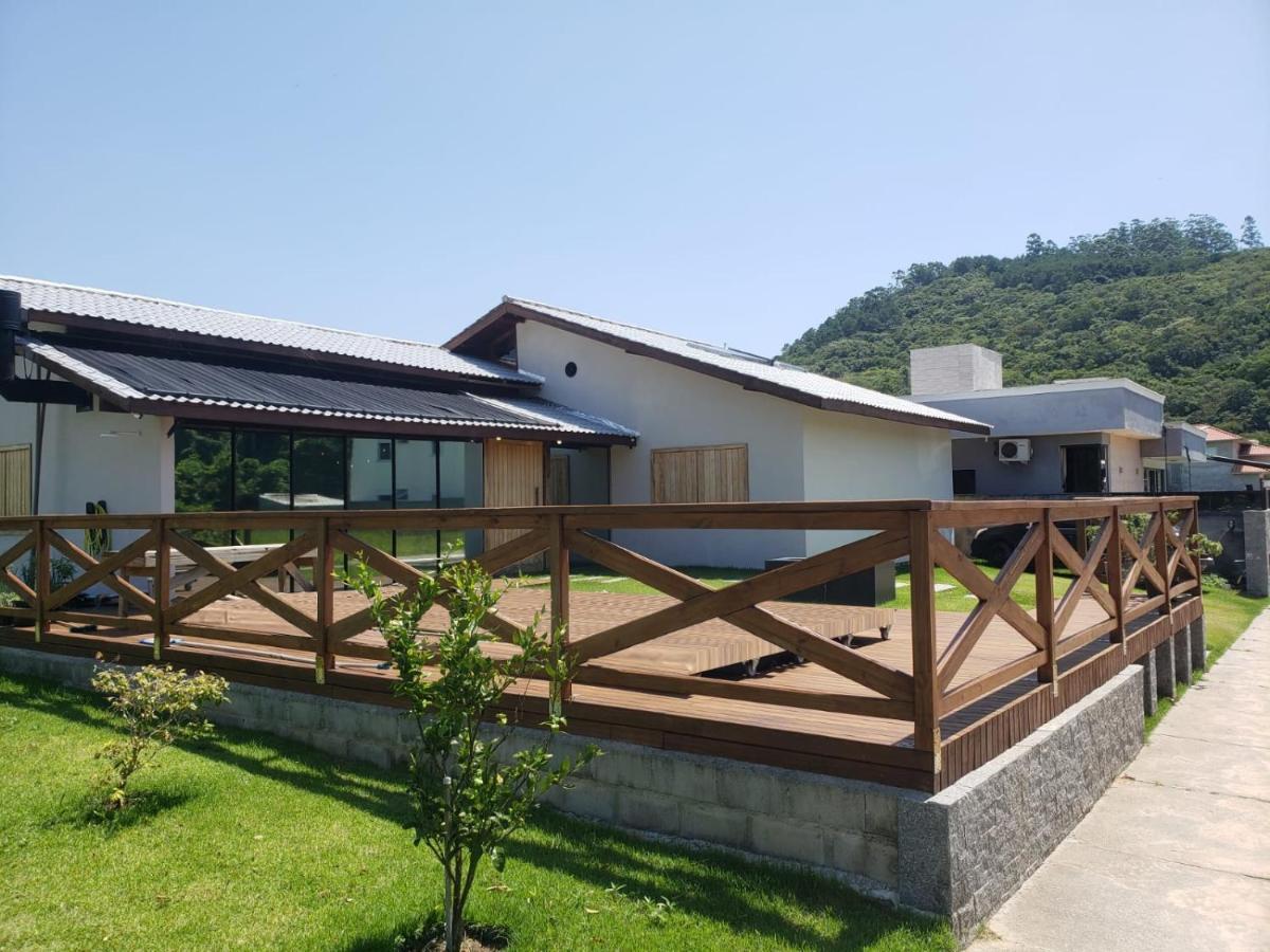Casa De Praia Com Piscina Aquecida Area Gourmet E Jogos Florianópolis Esterno foto