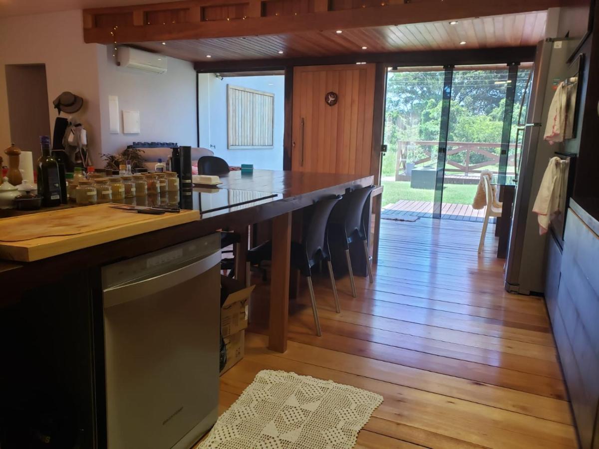 Casa De Praia Com Piscina Aquecida Area Gourmet E Jogos Florianópolis Esterno foto