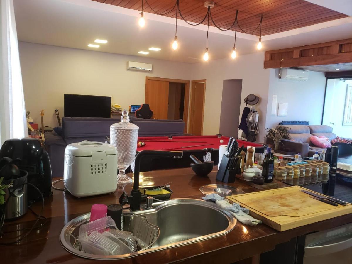 Casa De Praia Com Piscina Aquecida Area Gourmet E Jogos Florianópolis Esterno foto
